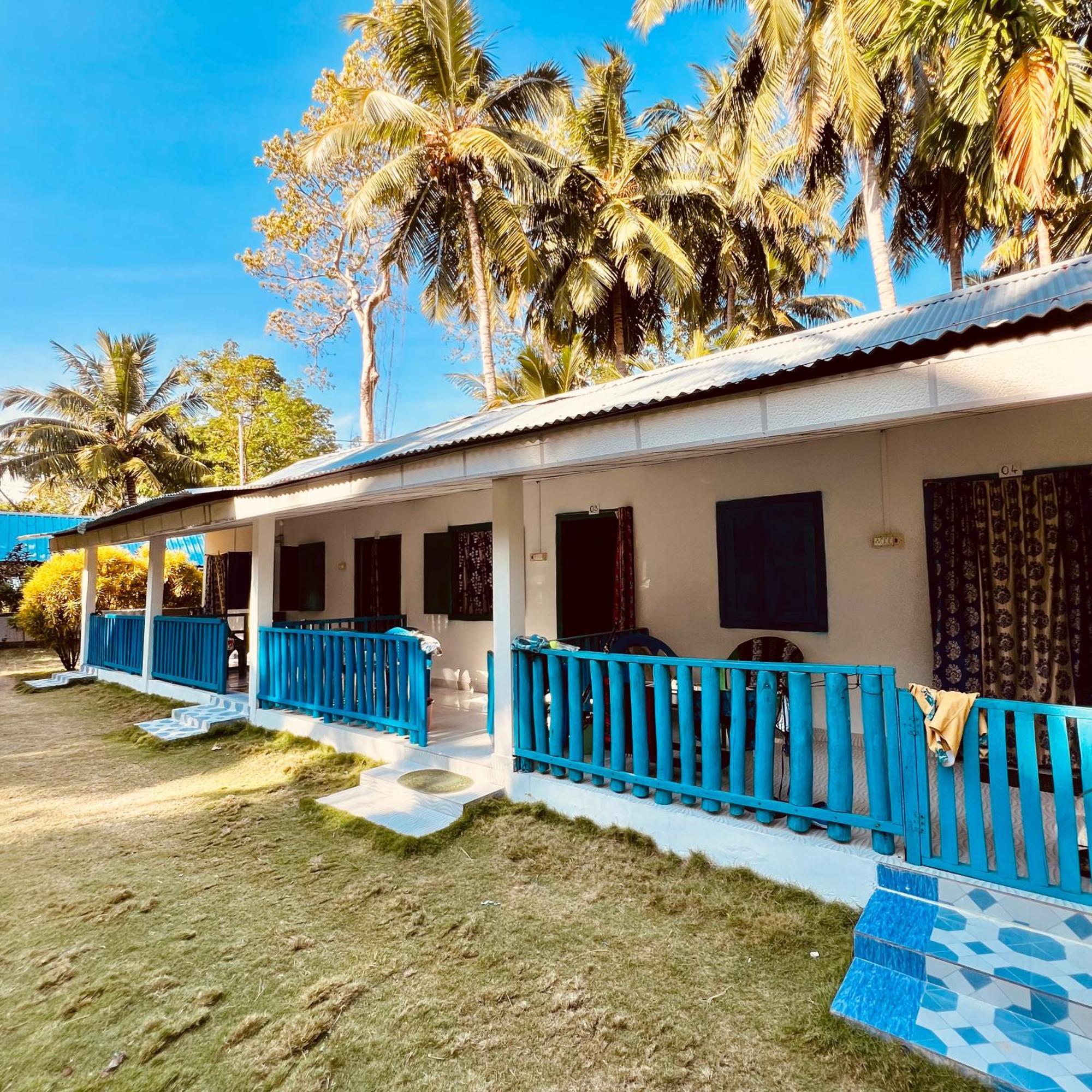 Blue Sea Restaurant & Bungalows Sitapur Exterior foto
